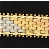 Image 2 : 7 Inch Yellow, Rose, & White Gold Bracelet