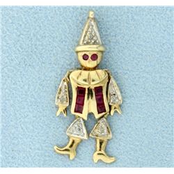 Jester or Clown Pendant