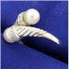 Image 2 : Pearl & Diamond Ring
