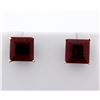 Image 1 : 7 ct TW Natural Ruby Stud Earrings
