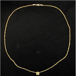 "A" Necklace