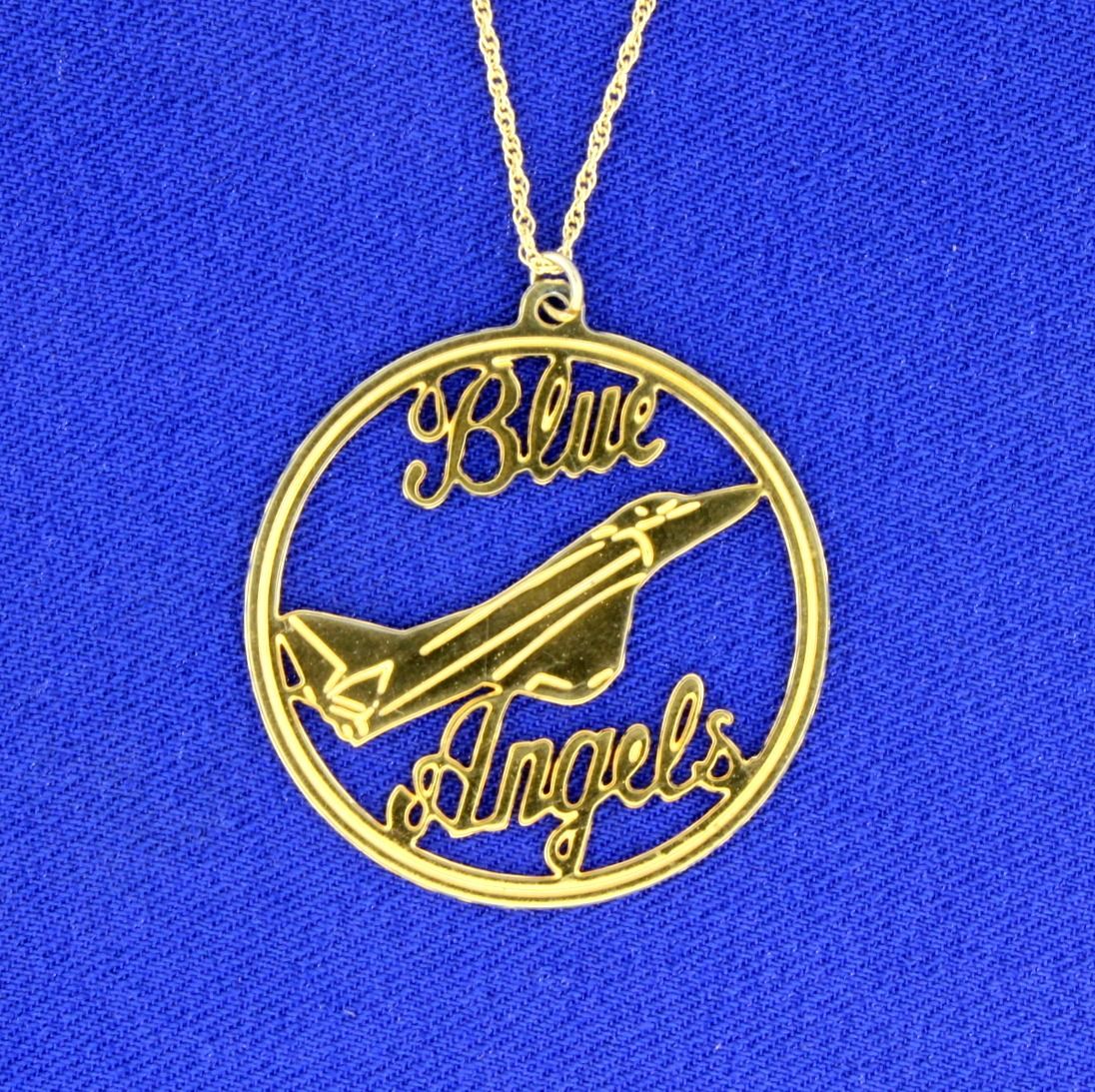 Blue Angels Ranking Chain Blue Angels Pendant & Chain