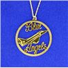 Image 1 : Blue Angels Pendant & Chain
