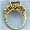 Image 3 : Mystic Topaz & Pink Quartz Ring
