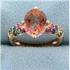Image 1 : Rainbow Topaz Ring