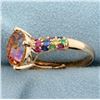 Image 2 : Rainbow Topaz Ring