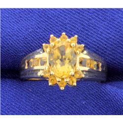 2.5 ct TW Citrine Ring