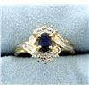 Image 1 : Diamond & Sapphire Ring