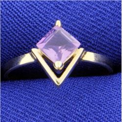 3/4 ct Amethyst Ring