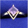 Image 1 : 3/4 ct Amethyst Ring
