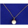 Image 1 : Pearl Drop Necklace