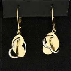 Dangle Heart Earrings