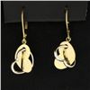 Image 1 : Dangle Heart Earrings