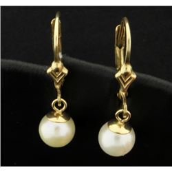 Pearl Dangle Earrings