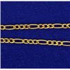 Image 2 : Figaro Chain- Italian made 24 Inch