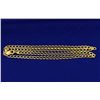 Image 1 : Italian Made 16 1/4 Inch Cuban Flat Link Chain