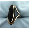 Image 2 : Large Onyx Sterling Silver Ring
