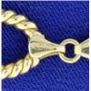 Image 3 : 8 1/2 Inch Yellow & White Gold Bracelet