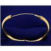 Image 2 : Etched 14k Hinged Bangle Bracelet
