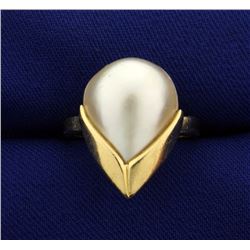 Large Pearl Ring
