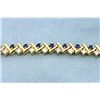 Image 2 : Elegant Sapphire and Diamond Bracelet