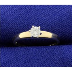 Diamond 1/5 Carat 14k Solitaire Ring