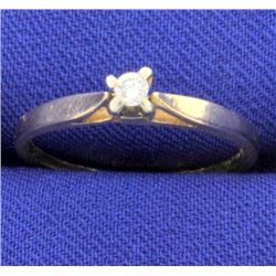 .05ct Diamond Solitaire Ring