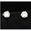 Image 1 : .4ct Total Weight Diamond Stud Earrings