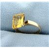Image 2 : Antique 3ct Citrine Ring