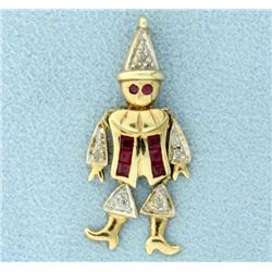 Jester or Clown Pendant
