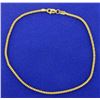 Image 1 : 9 Inch Yellow Gold Bracelet