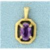 Image 1 : Small Amethyst Pendant