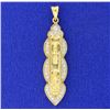 Image 1 : Royal Princess Cruise Ship Diamond Pendant
