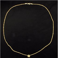 "A" Necklace