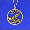 Image 1 : Blue Angels Pendant & Chain