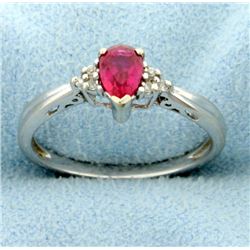 Ruby & Diamond Ring