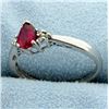 Image 2 : Ruby & Diamond Ring