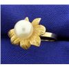Image 2 : Flower Pearl Ring