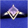 Image 1 : 3/4 ct Amethyst Ring