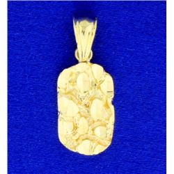 Nugget Style Pendant