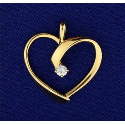 Diamond Heart Pendant