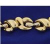 Image 2 : Italian Made Designer Gold Bracelet