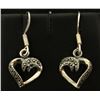 Image 1 : Dangle Heart Earrings