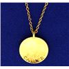 Image 2 : Constellation Cancer 18k Diamond Pendant with Chain