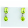 Image 1 : Peridot Drop Earrings