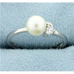 Over 6mm Pearl Ring