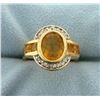Image 1 : 5ct Citrine and Diamond Ring