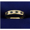 Image 1 : Sapphire and Diamond Band Ring