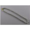 Image 2 : HAND KNOTTED SOUTH SEA SHELL PEARL NECKLACE, WHITE LUSTER