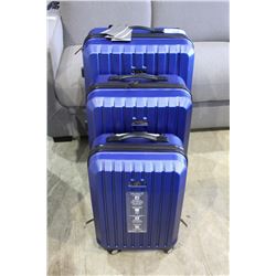 KENNETH COLE 3 PIECE LUGGAGE SET